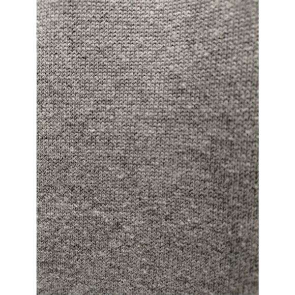 Eddie Bauer Women's Size XL Gray Quarter Zip Pink Trim Pullover Knit Sweater - Picture 2 of 5